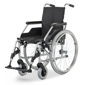 Mechanický vozík s přítlačnými bubnovými brzdami (šíře sedu 51 cm)