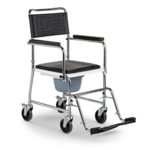 Toaletní židle pojízdná