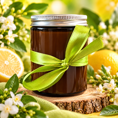 Vonná sójová svíčka – Rozmarýn (Rosemary) | Doba hoření až 40 hodin