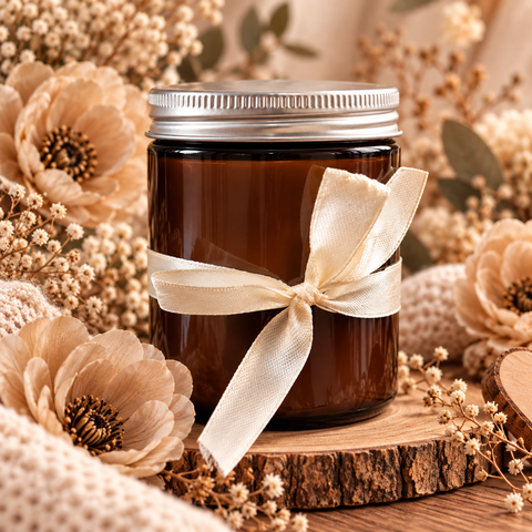 Vonná sójová svíčka – Ylang Ylang & Patchouli | Doba hoření až 40 hodin