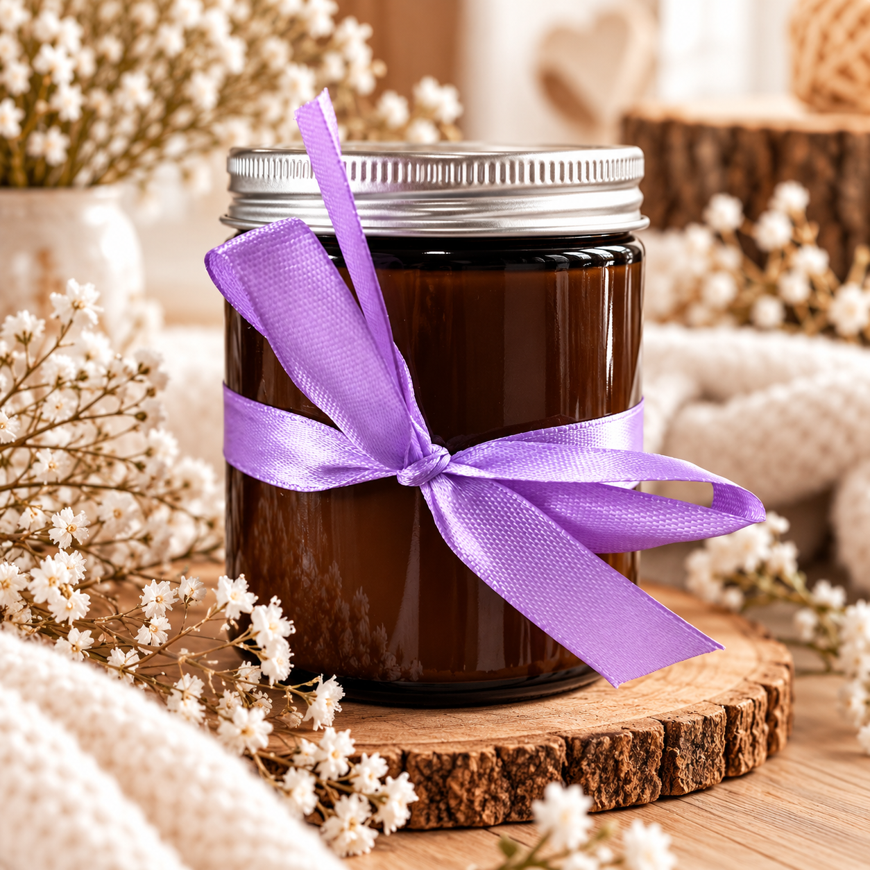 Vonná sójová svíčka – Rozmarýn (Rosemary) | Doba hoření až 40 hodin