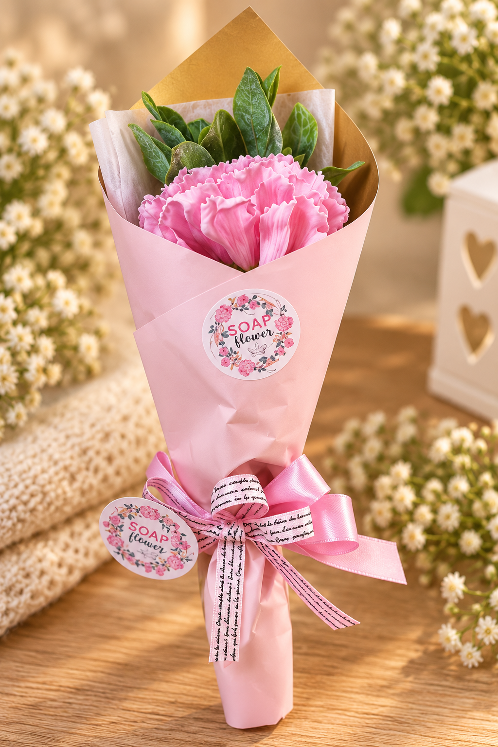 Mýdlový karafiát – něžný dárek, který neuvadne 🌸